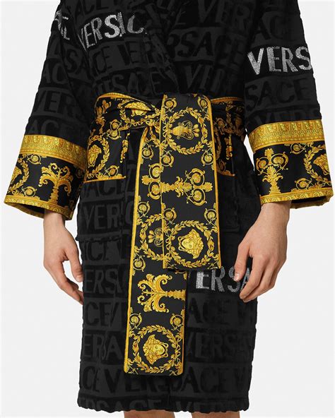 versace shower robe|versace bath robes for women.